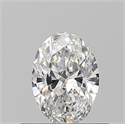 Diamante Natural 0.50 quilates, Ovalado , Color F, claridad VS1 y certificado GIA