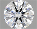 Del inventario de diamantes de laboratorio, 1.02 quilates, Redondo , Color D, claridad VVS2 y certificado IGI