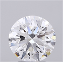 Del inventario de diamantes de laboratorio, 3.34 quilates, Redondo , Color E, claridad VVS2 y certificado IGI