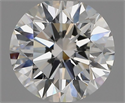 Natural Diamond 1.50 Carats, Round with Excellent Cut, G Color, VVS2 Clarity and Certified by HRD