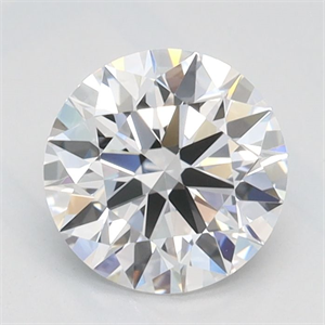 Picture of Lab Grown Diamond 0.93 Carats, Round with Ideal Cut, D Color, VVS1 Clarity and Certified by IGI