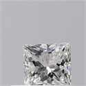 Natural Diamond 0.30 Carats, Princess with  Cut, E Color, VS2 Clarity and Certified by GIA
