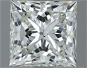 Natural Diamond 2.02 Carats, Princess with  Cut, H Color, VS2 Clarity and Certified by IGI