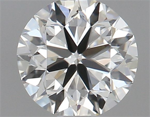 Foto Diamante Natural 0.41 quilates, Redondo , Color J, claridad VVS1 y certificado GIA de