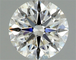 Picture of Natural Diamond 0.85 Carats, Round with Excellent Cut, H Color, VVS2 Clarity and Certified by GIA