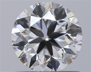 Picture of Natural Diamond 0.70 Carats, Round with Very Good Cut, D Color, VVS2 Clarity and Certified by GIA