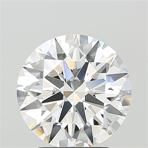 Picture of Lab Grown Diamond 3.10 Carats, Round with Ideal Cut, F Color, VVS1 Clarity and Certified by IGI
