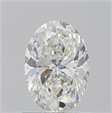 Natural Diamond 1.01 Carats, Oval with  Cut, I Color, VS2 Clarity and Certified by GIA