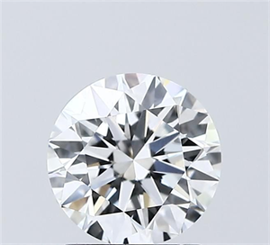 Picture of Lab Grown Diamond 1.50 Carats, Round with Ideal Cut, D Color, VVS2 Clarity and Certified by IGI