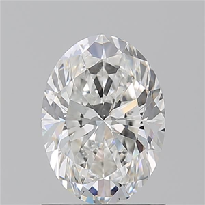 Picture of Natural Diamond 1.21 Carats, Oval with  Cut, G Color, VS2 Clarity and Certified by GIA