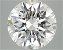 Lab Grown Diamond 5.09 Carats, Round with Ideal Cut, E Color, VVS2 Clarity and Certified by IGI