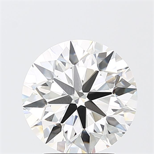 Picture of Lab Grown Diamond 3.03 Carats, Round with Excellent Cut, F Color, VS1 Clarity and Certified by IGI