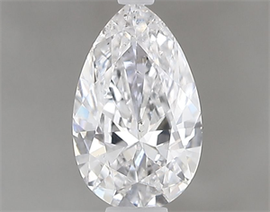 Foto Diamante Natural 0.37 quilates, De pera , Color D, claridad SI1 y certificado GIA de