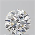 Natural Diamond 1.00 Carats, Round with Excellent Cut, F Color, SI2 Clarity and Certified by GIA