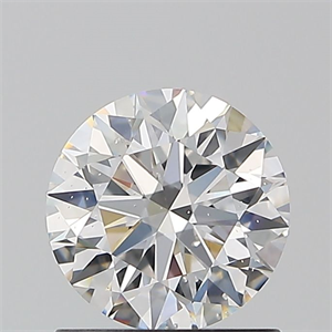 Picture of Natural Diamond 1.00 Carats, Round with Excellent Cut, F Color, SI2 Clarity and Certified by GIA