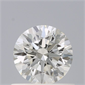 Diamante Natural 0.50 quilates, Redondo , Color G, claridad IF y certificado IGI