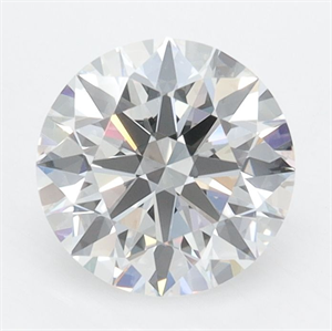 Picture of Lab Grown Diamond 1.59 Carats, Round with Ideal Cut, D Color, IF Clarity and Certified by IGI