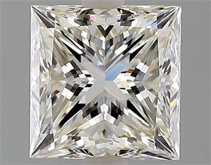 Foto Diamante Natural 2.01 quilates, Princesa , Color I, claridad VVS2 y certificado GIA de