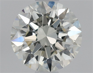 Picture of Natural Diamond 0.80 Carats, Round with Excellent Cut, K Color, VS2 Clarity and Certified by GIA
