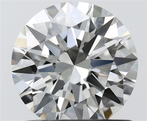 Picture of Natural Diamond 0.90 Carats, Round with Excellent Cut, I Color, VS1 Clarity and Certified by IGI