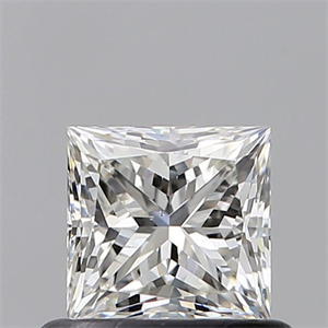 Picture of Natural Diamond 0.60 Carats, Princess with  Cut, I Color, VS2 Clarity and Certified by GIA