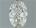 Diamante Natural 0.81 quilates, Ovalado , Color H, claridad IF y certificado IGI