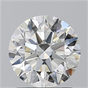 Diamante Natural 1.68 quilates, Redondo , Color J, claridad VS2 y certificado GIA