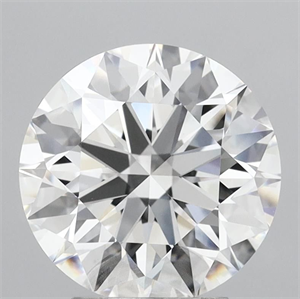 Picture of Lab Grown Diamond 3.82 Carats, Round with Ideal Cut, E Color, VS1 Clarity and Certified by IGI