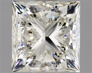 Picture of Natural Diamond 1.20 Carats, Princess with  Cut, J Color, VS1 Clarity and Certified by GIA