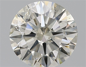 Foto Diamante Natural 2.01 quilates, Redondo , Color K, claridad SI2 y certificado GIA de