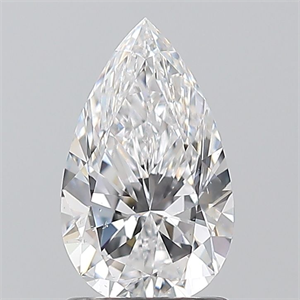 Picture of Natural Diamond 1.20 Carats, Pear with  Cut, D Color, VS2 Clarity and Certified by GIA