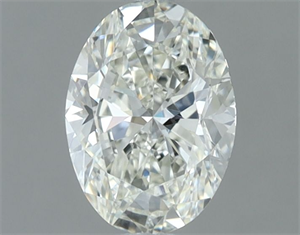 Picture of Natural Diamond 0.70 Carats, Oval with  Cut, I Color, VVS2 Clarity and Certified by IGI