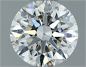 Natural Diamond 0.90 Carats, Round with Very Good Cut, F Color, VS2 Clarity and Certified by IGI