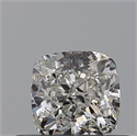 Natural Diamond 0.51 Carats, Cushion with  Cut, I Color, VVS2 Clarity and Certified by GIA