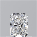Diamante Natural 0.51 quilates, Radiante , Color D, claridad VS1 y certificado GIA