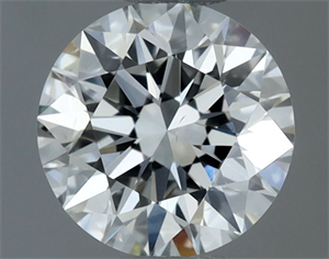 Picture of Natural Diamond 0.50 Carats, Round with Excellent Cut, H Color, VS2 Clarity and Certified by GIA