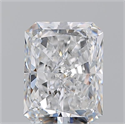 Diamante Natural 2.01 quilates, Radiante , Color D, claridad SI2 y certificado GIA