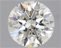 Diamante Natural 2.01 quilates, Redondo , Color H, claridad VVS2 y certificado IGI