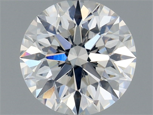 Picture of Natural Diamond 0.40 Carats, Round with Excellent Cut, F Color, SI1 Clarity and Certified by GIA