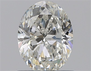Picture of Natural Diamond 0.71 Carats, Oval with  Cut, G Color, SI1 Clarity and Certified by GIA