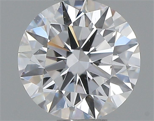 Picture of Natural Diamond 0.43 Carats, Round with Excellent Cut, D Color, SI1 Clarity and Certified by GIA