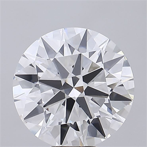 Picture of Lab Grown Diamond 10.01 Carats, Round with Ideal Cut, F Color, VS1 Clarity and Certified by IGI