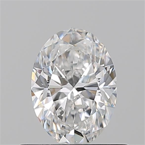 Picture of Natural Diamond 0.51 Carats, Oval with  Cut, E Color, VS2 Clarity and Certified by GIA