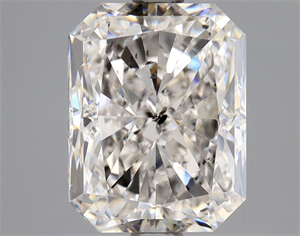 Picture of Natural Diamond 3.01 Carats, Radiant with  Cut, H Color, SI2 Clarity and Certified by GIA