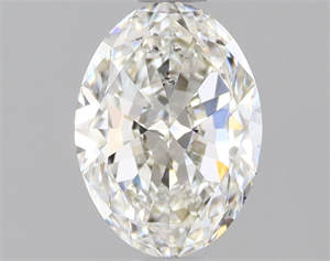 Picture of Natural Diamond 1.00 Carats, Oval with  Cut, I Color, I1 Clarity and Certified by GIA