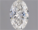 Diamante Natural 0.50 quilates, Ovalado , Color E, claridad VS1 y certificado GIA