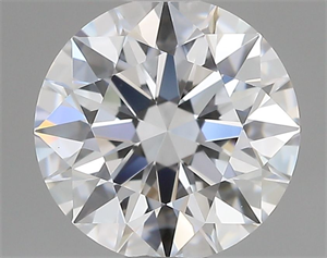Picture of Lab Grown Diamond 1.01 Carats, Round with Ideal Cut, D Color, VVS1 Clarity and Certified by IGI