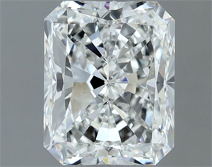 Picture of Natural Diamond 1.41 Carats, Radiant with  Cut, G Color, VS1 Clarity and Certified by GIA