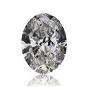 Natural Diamond 0.70 Carats, Oval with  Cut, H Color, VS1 Clarity and Certified by GIA