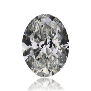Picture of Natural Diamond 0.70 Carats, Oval with  Cut, H Color, VS1 Clarity and Certified by GIA